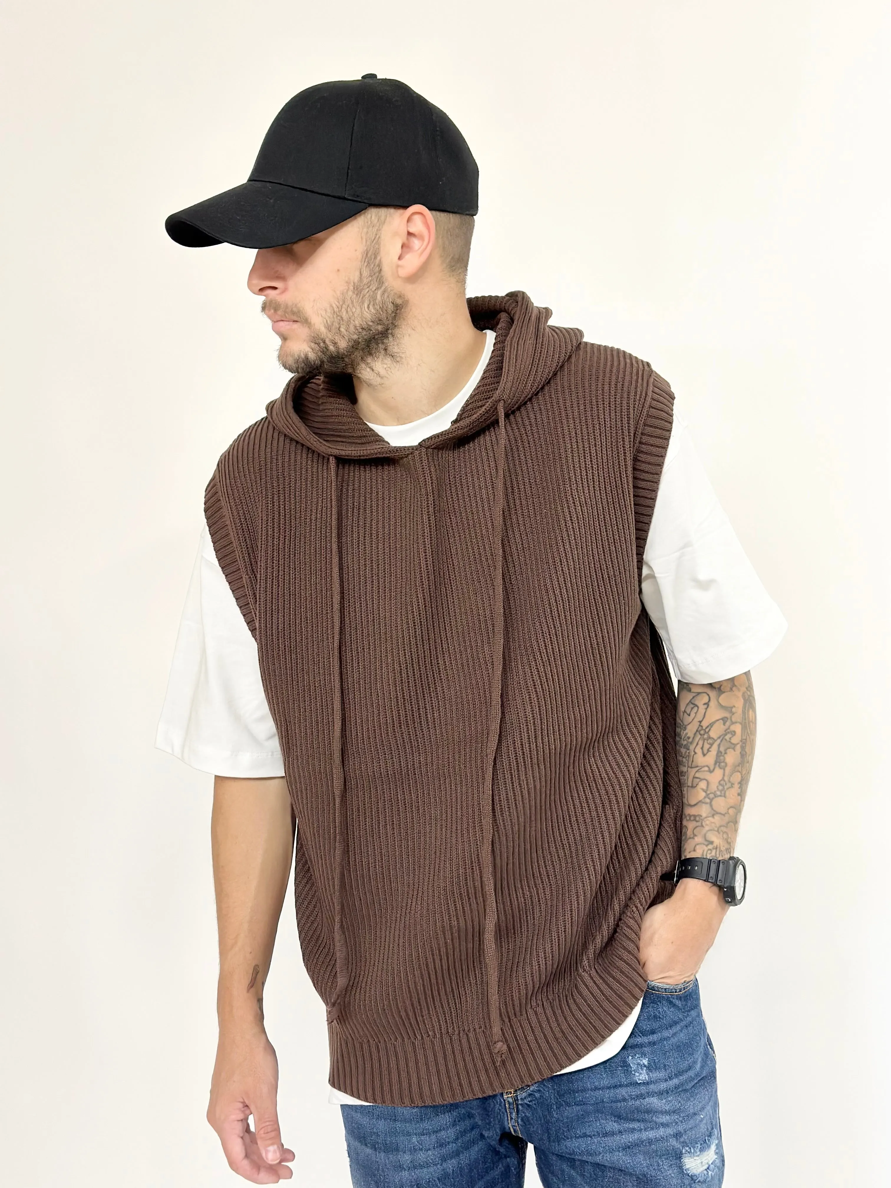 Gilet J.W in maglia