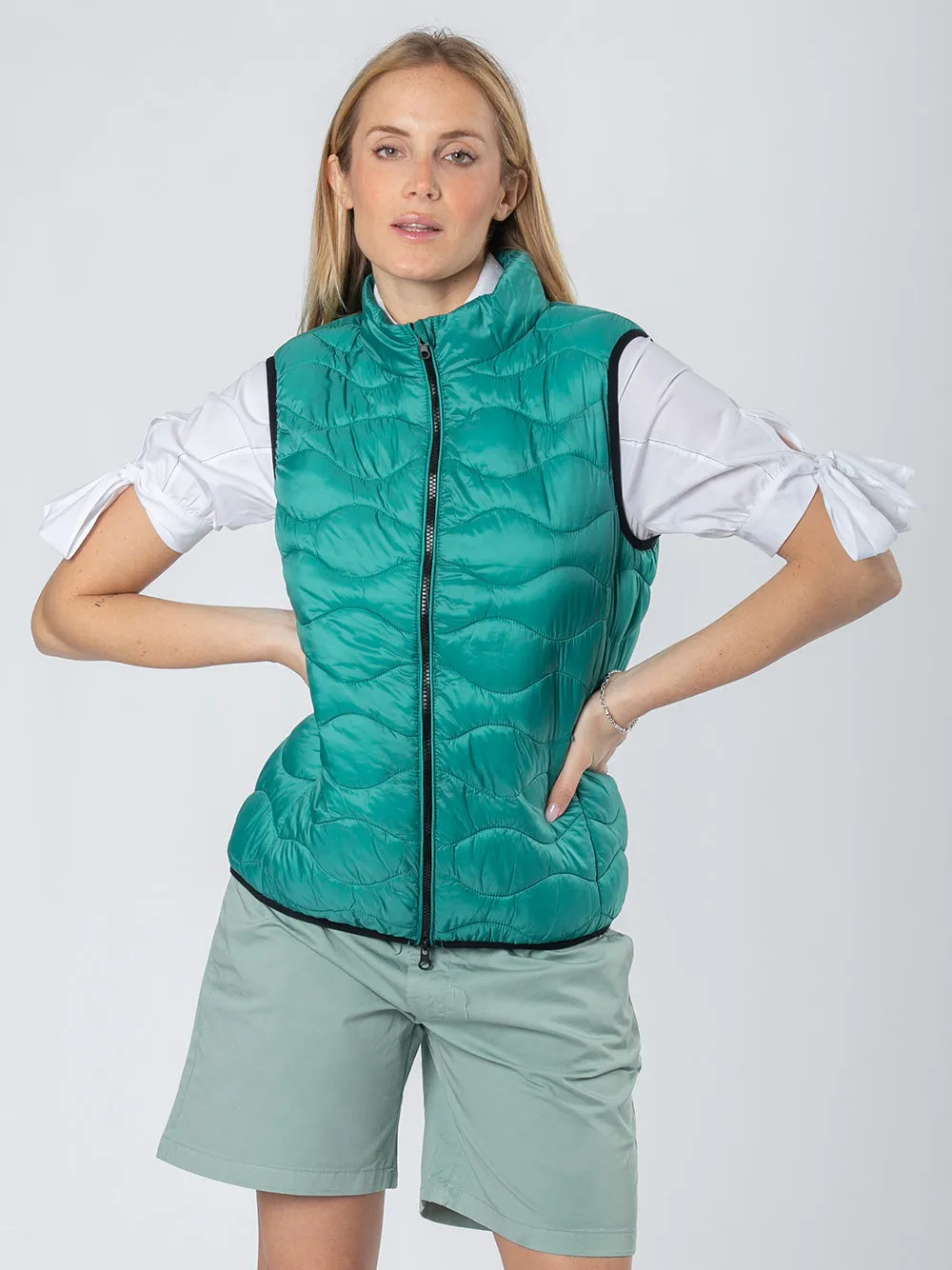 Gilet trapuntato