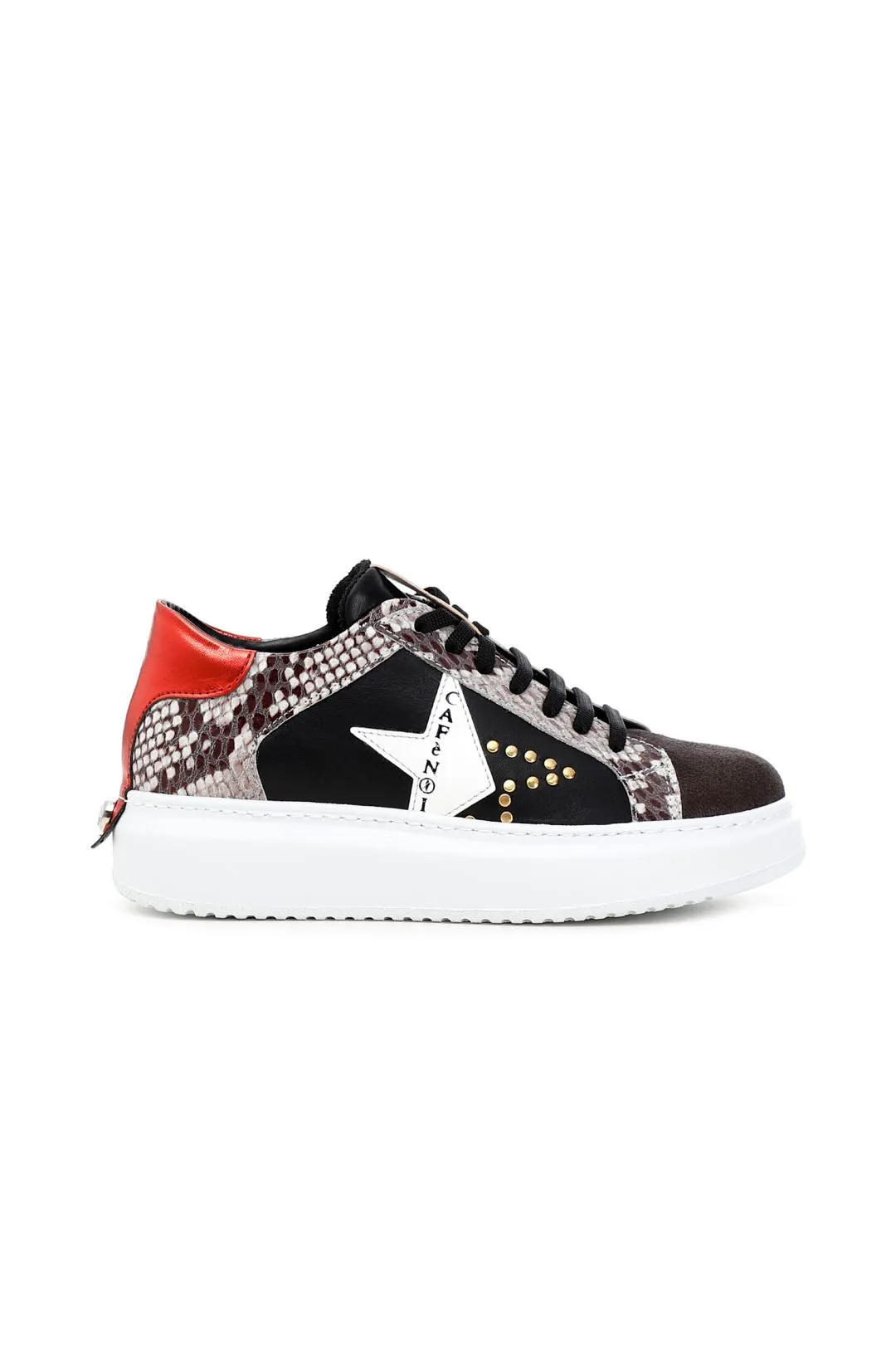 sneakers con stella logata