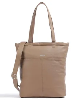  Zwei Mademoiselle.M M145 Borsa shopper pelle sintetica marrone chiaro  